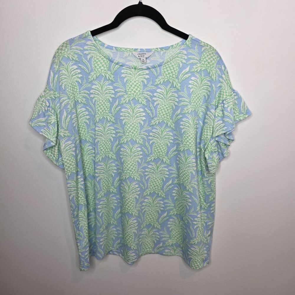 Crown &‎ Ivy Blouse Womens Medium